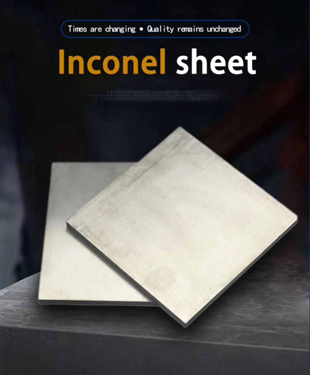 Alloy Plate/Sheet Inconel 600 601 625 X-750 718 825 Inconel Plate Sheet